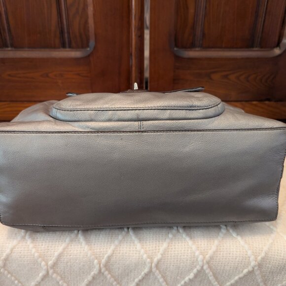 COACH CAMPBELL TURNLOCK LEATHER SATCHEL F25508 Women's Shoulder Bag - Picture 6 of 13